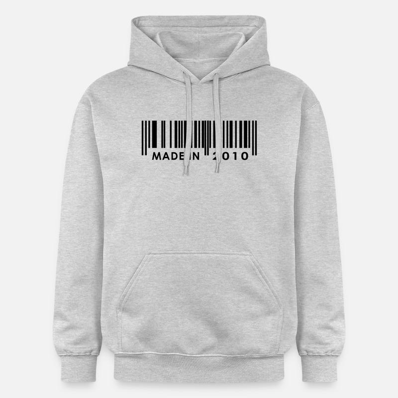 Anniversaire 2010 - Sweat à capuche Softstyle® Gildan Unisexe - gris clair chiné