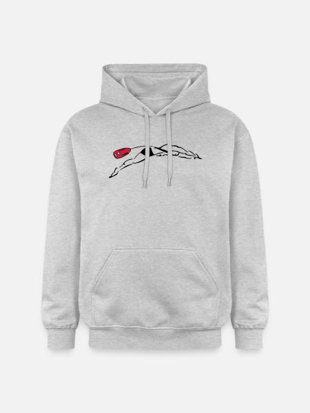 Lifeguard - Gildan Unisex Softstyle® Midweight Hoodie - Hellgrau meliert
