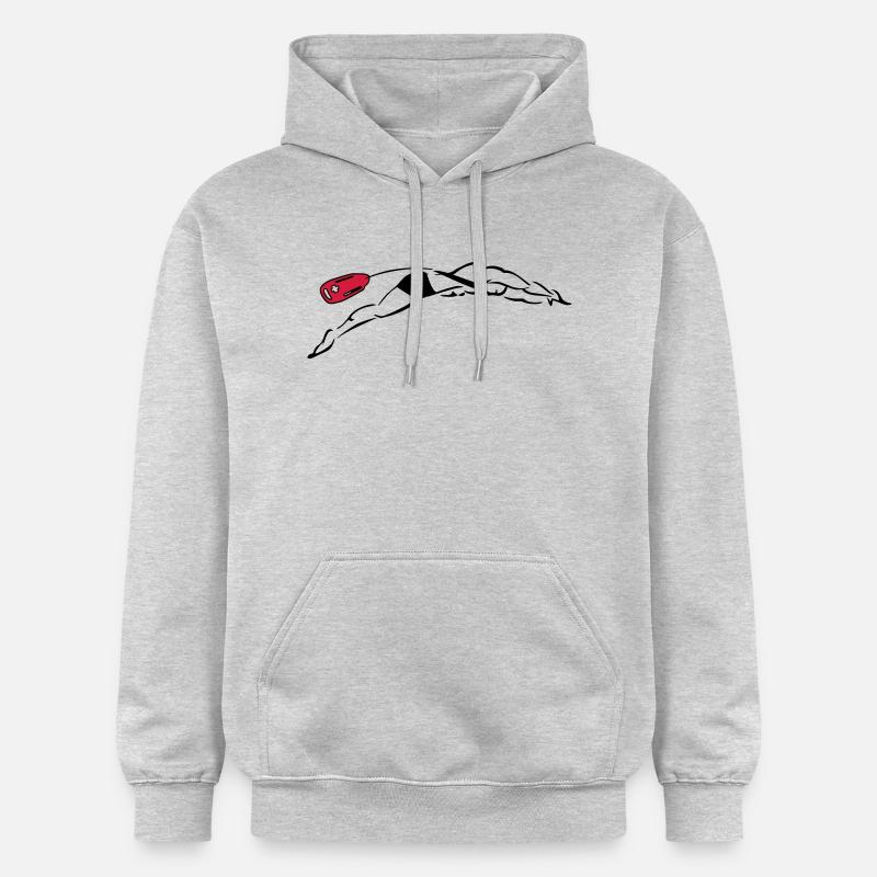 Lifeguard - Sweat à capuche Softstyle® Gildan Unisexe - gris clair chiné