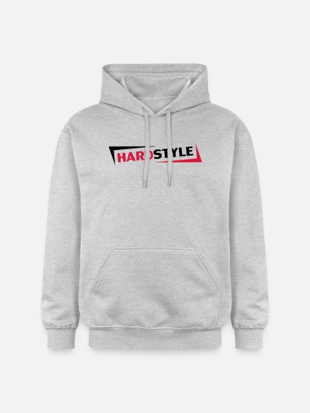 Hardstyle - Gildan Unisex Softstyle® Midweight Hoodie - light heather grey