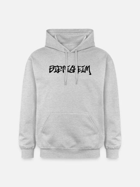 Bietigheim Graffiti - Sweat à capuche Softstyle® Gildan Unisexe - gris clair chiné