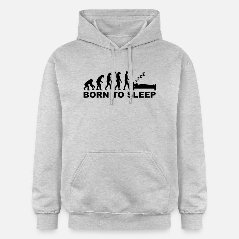 Evolution Dormir - Sweat à capuche Softstyle® Gildan Unisexe - gris clair chiné