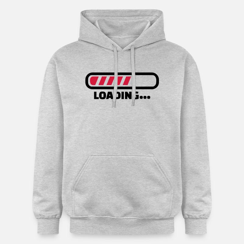 Loading - Sweat à capuche Softstyle® Gildan Unisexe - gris clair chiné