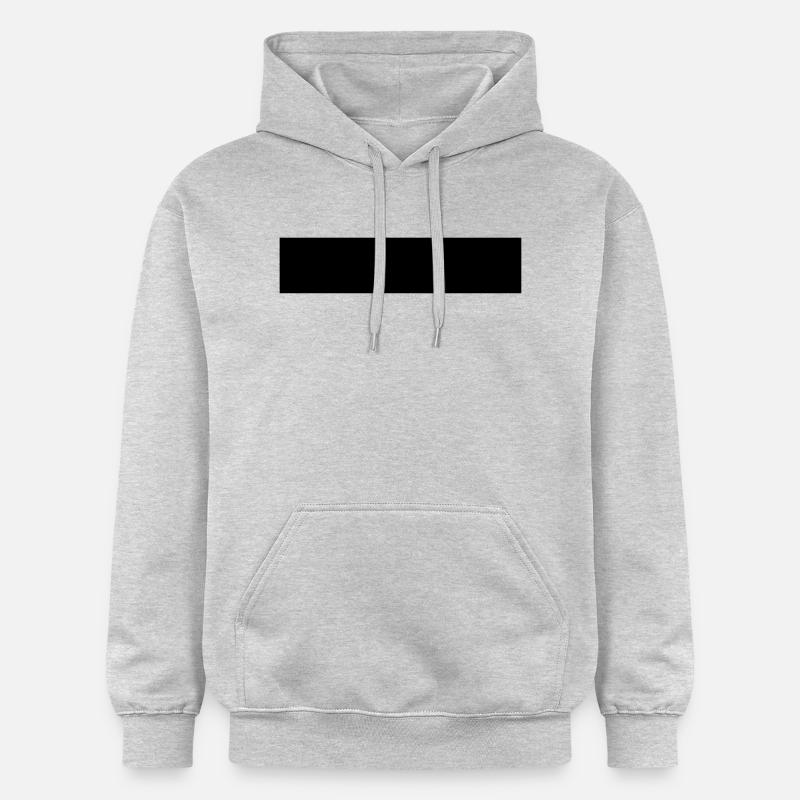 Rectangle - Sweat à capuche Softstyle® Gildan Unisexe - gris clair chiné