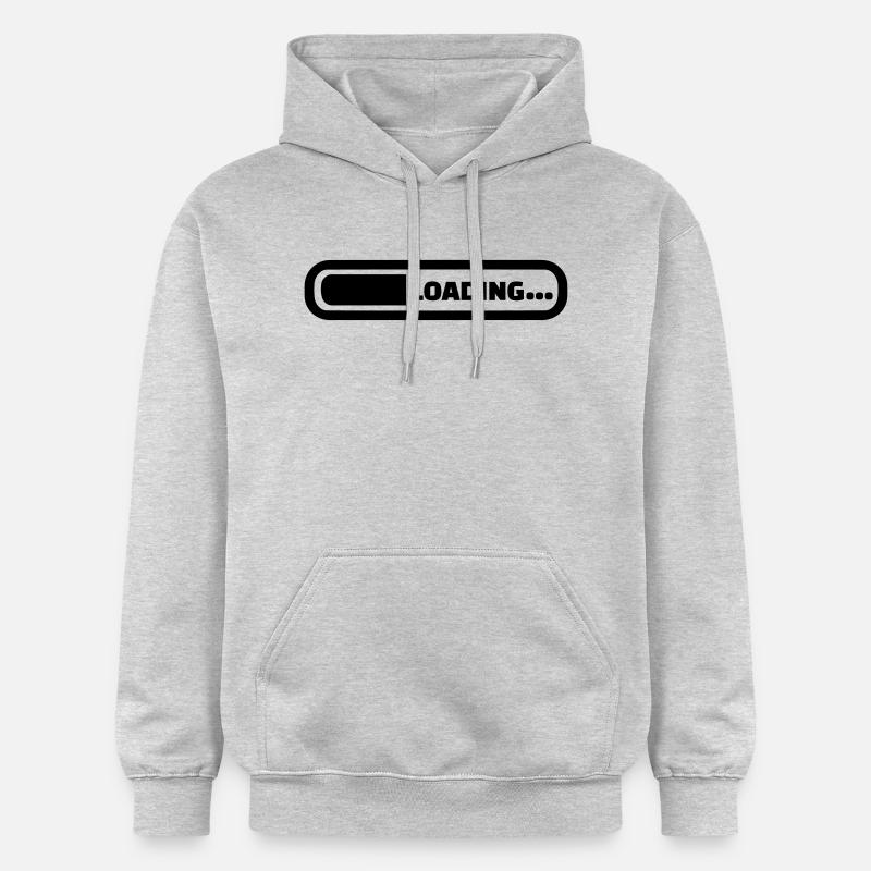 Loading - Sweat à capuche Softstyle® Gildan Unisexe - gris clair chiné