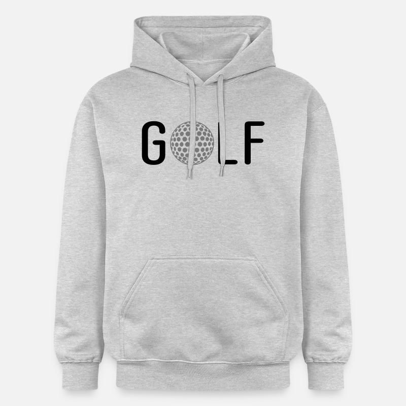 Le golf - Sweat à capuche Softstyle® Gildan Unisexe - gris clair chiné