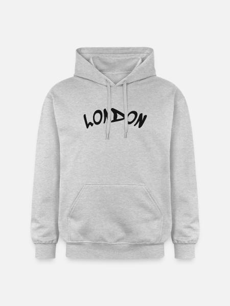 London - Great Britain - England - Gildan Unisex Softstyle® Midweight Hoodie - light heather grey