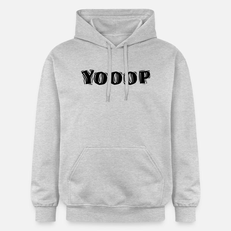 yooopmini - Sweat à capuche Softstyle® Gildan Unisexe - gris clair chiné