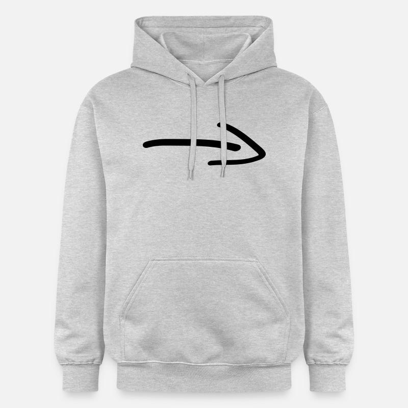 pfeil - Sweat à capuche Softstyle® Gildan Unisexe - gris clair chiné