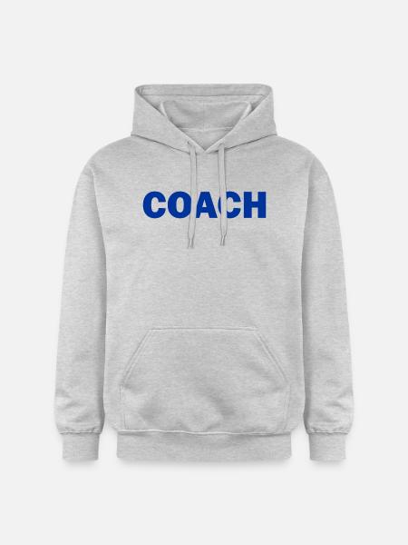 Coach - Gildan Unisex Softstyle® Midweight Hoodie - Hellgrau meliert