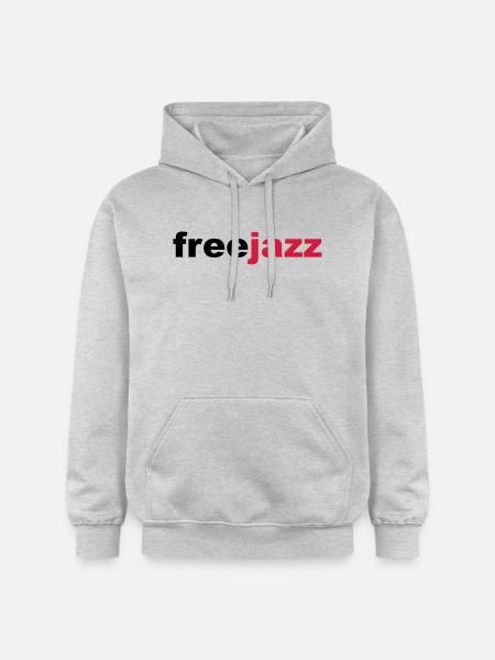 Free Jazz - Gildan Unisex Softstyle® Midweight Hoodie - light heather grey