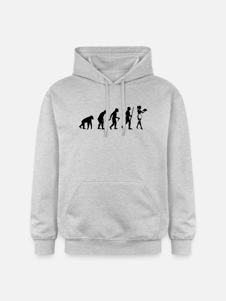 Waitress Evolution - Gildan Unisex Softstyle® Midweight Hoodie - Hellgrau meliert