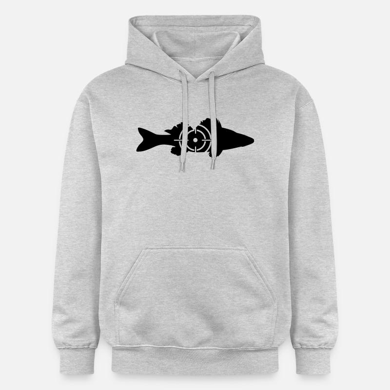 La Sandre - Sweat à capuche Softstyle® Gildan Unisexe - gris clair chiné