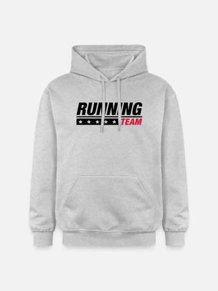 running_team_qa2 - Gildan Unisex Softstyle® Midweight Hoodie - light heather grey