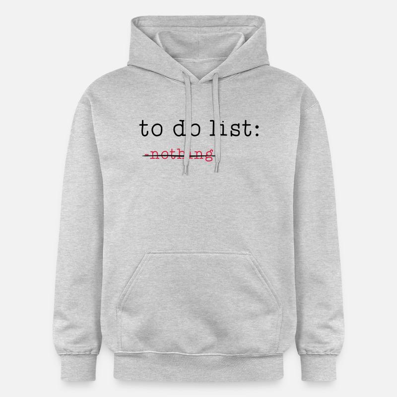 to-do list - Sweat à capuche Softstyle® Gildan Unisexe - gris clair chiné