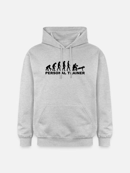 Personal trainer - Gildan Unisex Softstyle® Midweight Hoodie - light heather grey