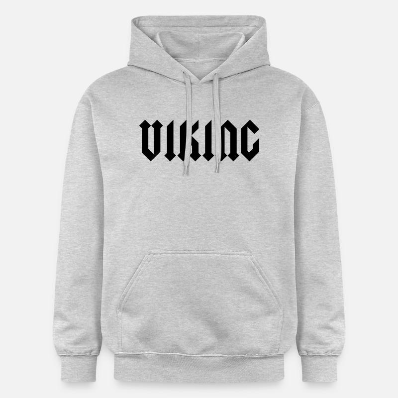 Vikings - Sweat à capuche Softstyle® Gildan Unisexe - gris clair chiné