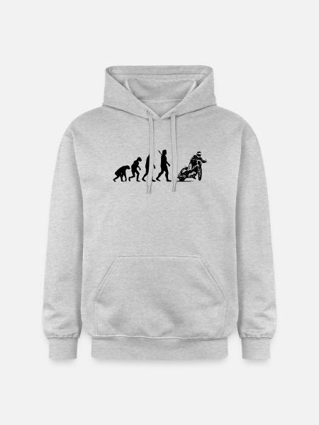 Speedway - Gildan Unisex Softstyle® Midweight Hoodie - Hellgrau meliert