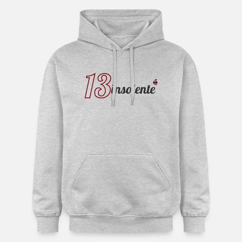 13insolente - Sweat à capuche Softstyle® Gildan Unisexe - gris clair chiné