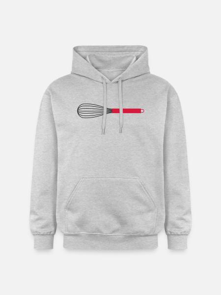 Schneebesen, 2fb - Gildan Unisex Softstyle® Midweight Hoodie - Hellgrau meliert
