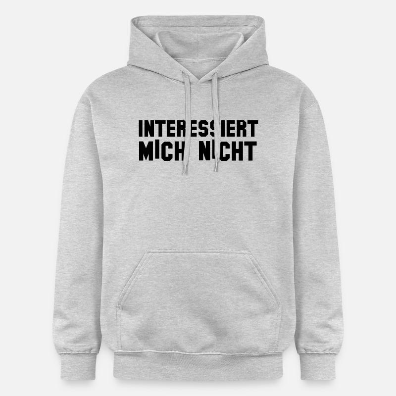 Je ne m'inquiète pas - Sweat à capuche Softstyle® Gildan Unisexe - gris clair chiné