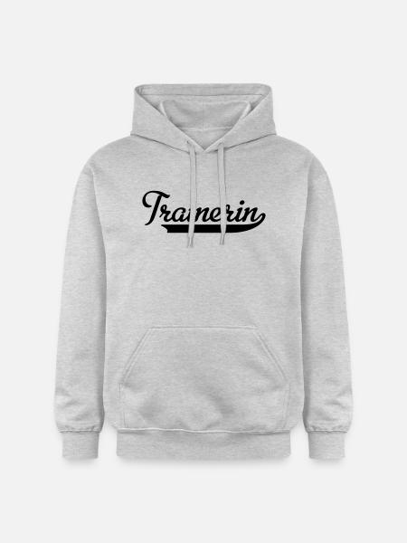 Trainerin - Gildan Unisex Softstyle® Midweight Hoodie - Hellgrau meliert