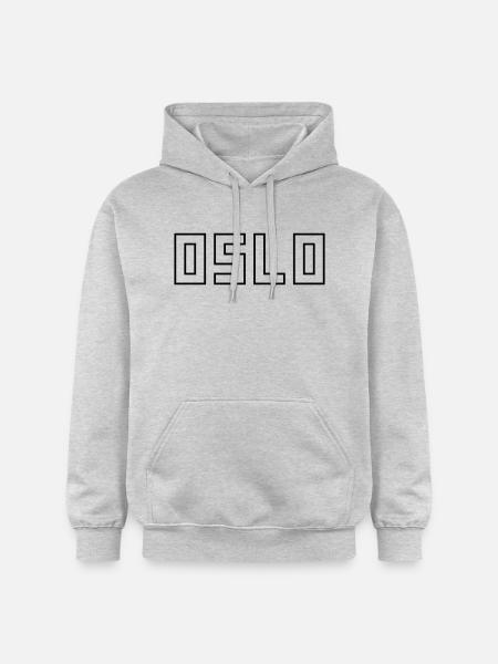 Oslo - Gildan Unisex Softstyle® Midweight Hoodie - light heather grey