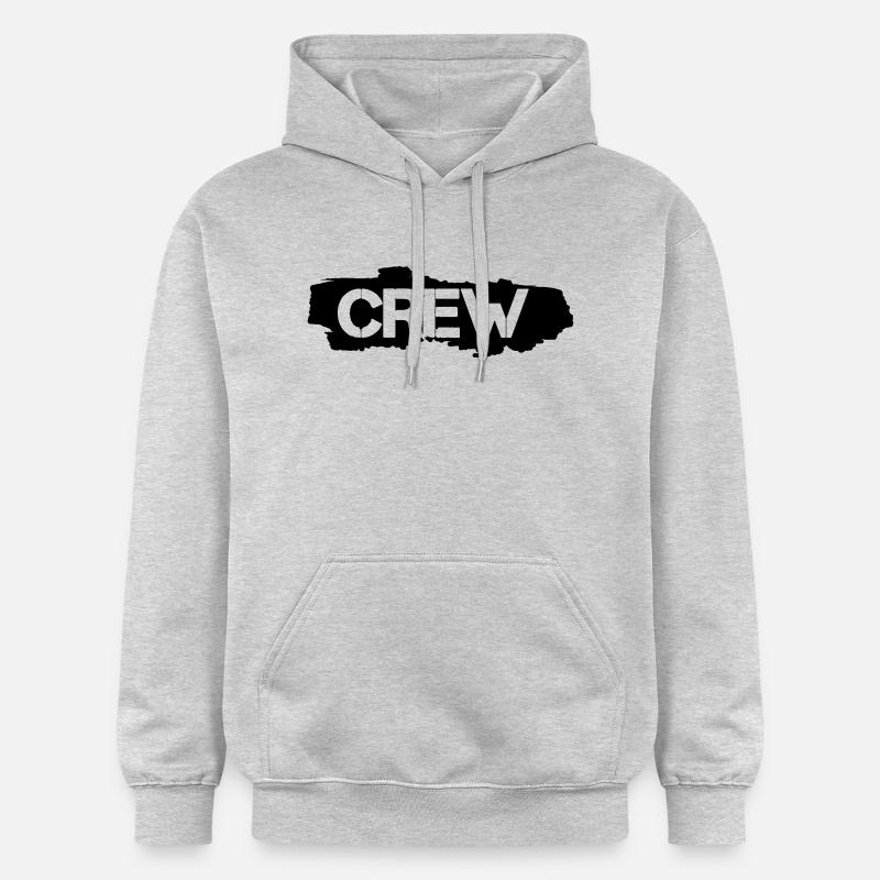 équipage - Sweat à capuche Softstyle® Gildan Unisexe - gris clair chiné