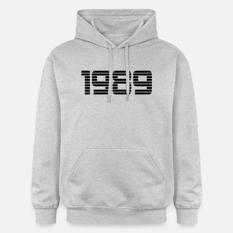 1989 - Sweat à capuche Softstyle® Gildan Unisexe - gris clair chiné