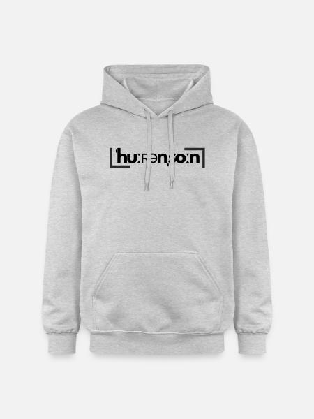 ˈhuːʀənˌsoːn - Gildan Unisex Softstyle® Midweight Hoodie - Hellgrau meliert