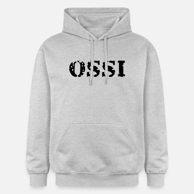 ossi - Sweat à capuche Softstyle® Gildan Unisexe - gris clair chiné