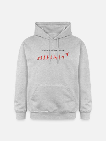 Evolution - Gildan Unisex Softstyle® Midweight Hoodie - Hellgrau meliert
