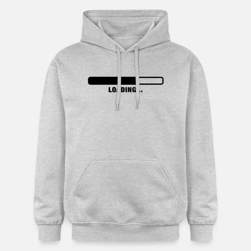 loading__f1 - Sweat à capuche Softstyle® Gildan Unisexe - gris clair chiné