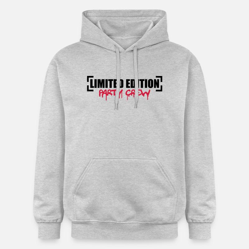 Limited Edition Party Crew Design - Sweat à capuche Softstyle® Gildan Unisexe - gris clair chiné