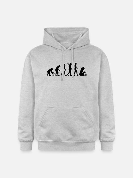 Evolution Knitting - Gildan Unisex Softstyle® Midweight Hoodie - light heather grey