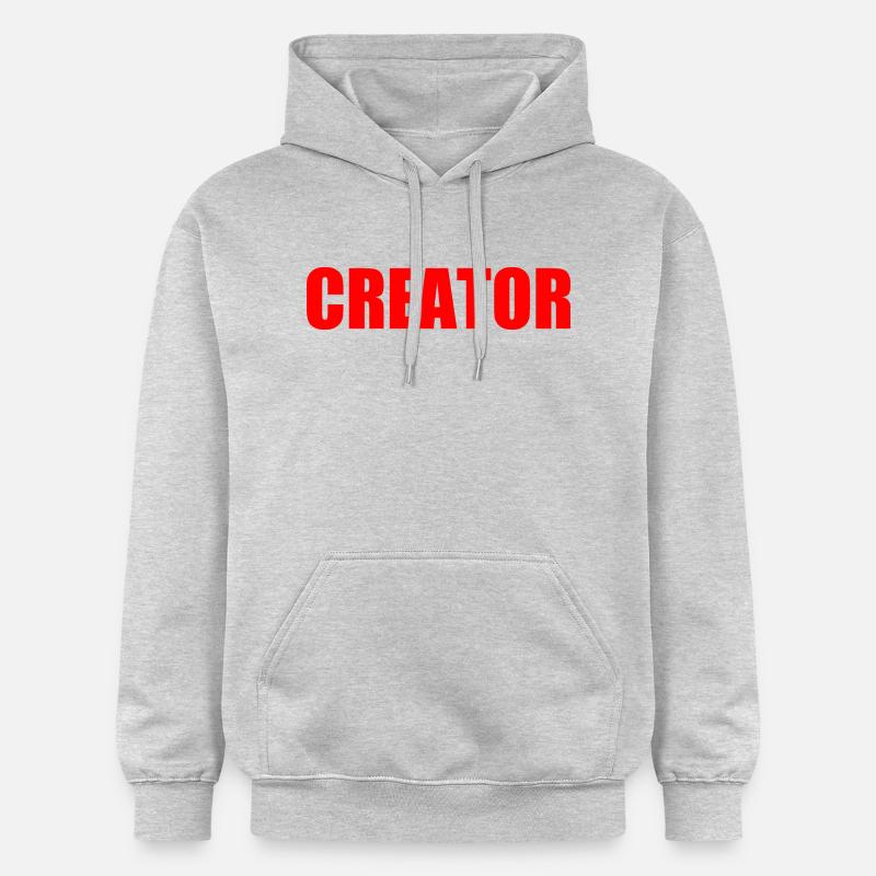 Creator - Sweat à capuche Softstyle® Gildan Unisexe - gris clair chiné