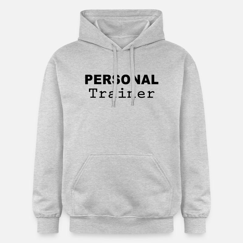 Personal Trainer - Sweat à capuche Softstyle® Gildan Unisexe - gris clair chiné