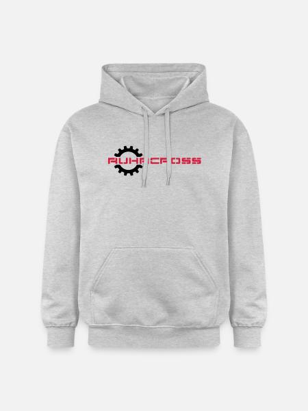 ruhrcross - Gildan Unisex Softstyle® Midweight Hoodie - Hellgrau meliert