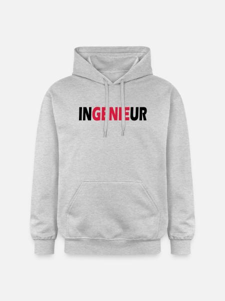 engeneering - Gildan Unisex Softstyle® Midweight Hoodie - light heather grey