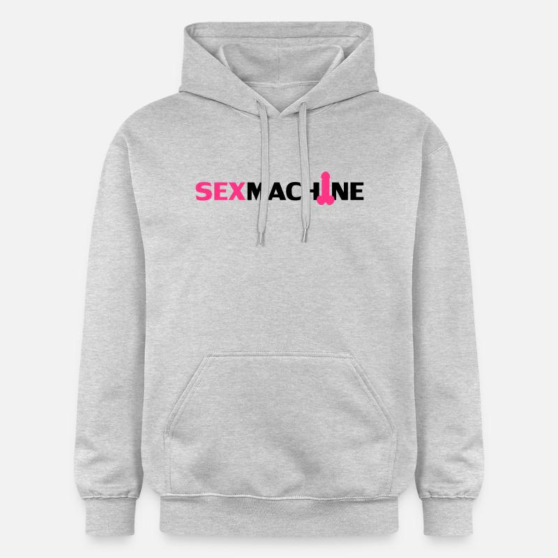 Sexmachine - Sweat à capuche Softstyle® Gildan Unisexe - gris clair chiné