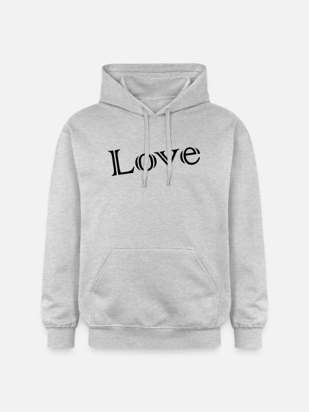 LOVE,JUST MARRIED,VIVE LES MARIES,EVJF - Gildan Unisex Softstyle® Midweight Hoodie - light heather grey