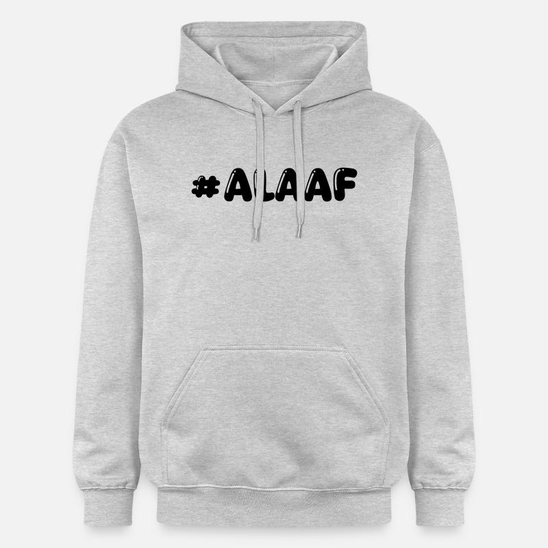 alaaf - Sweat à capuche Softstyle® Gildan Unisexe - gris clair chiné