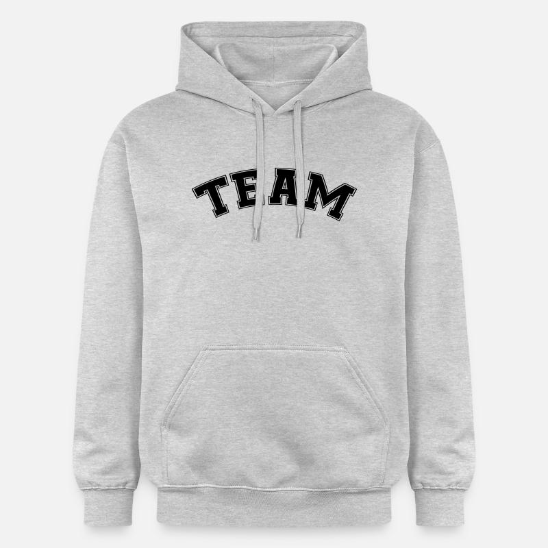 équipe - Sweat à capuche Softstyle® Gildan Unisexe - gris clair chiné