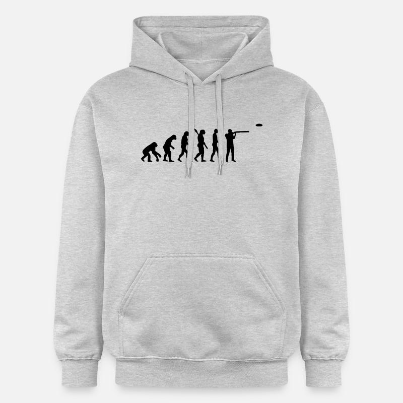 Evolution Ball-trap - Sweat à capuche Softstyle® Gildan Unisexe - gris clair chiné