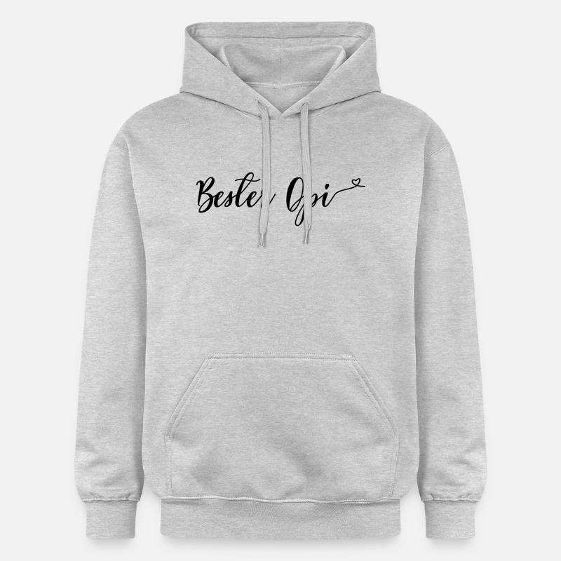 bester_opi - Gildan Unisex Softstyle® Midweight Hoodie - Hellgrau meliert