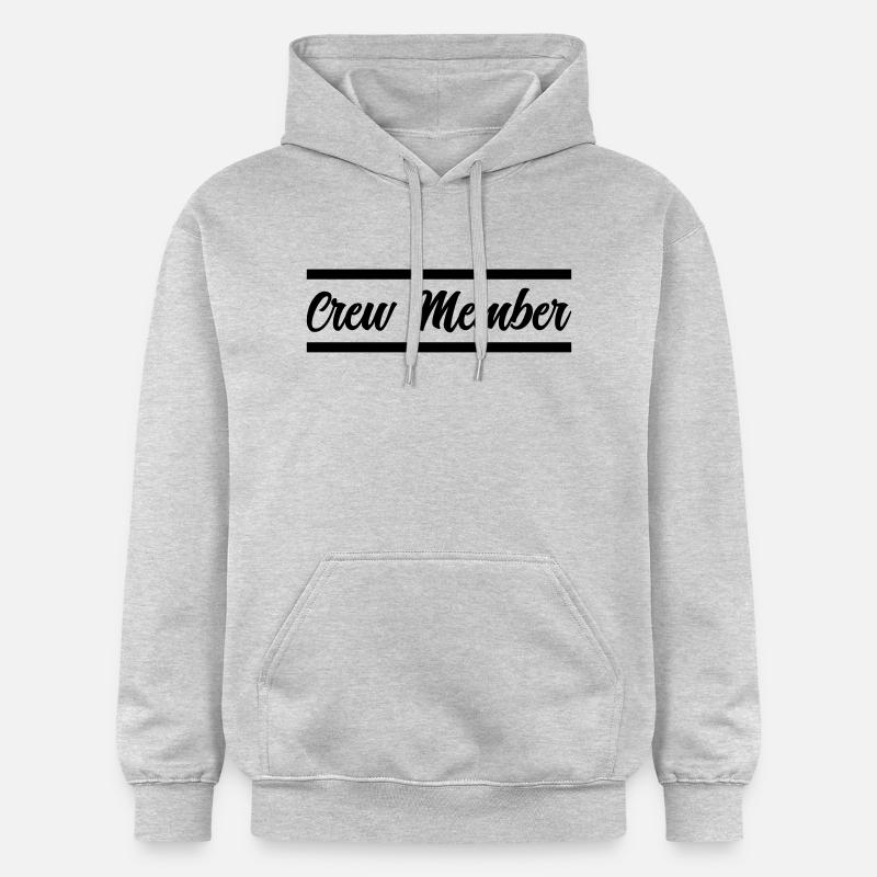 membre d’équipage - Sweat à capuche Softstyle® Gildan Unisexe - gris clair chiné