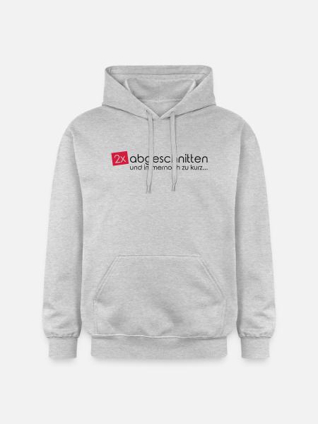 2x abgeschnitten... - Gildan Unisex Softstyle® Midweight Hoodie - Hellgrau meliert