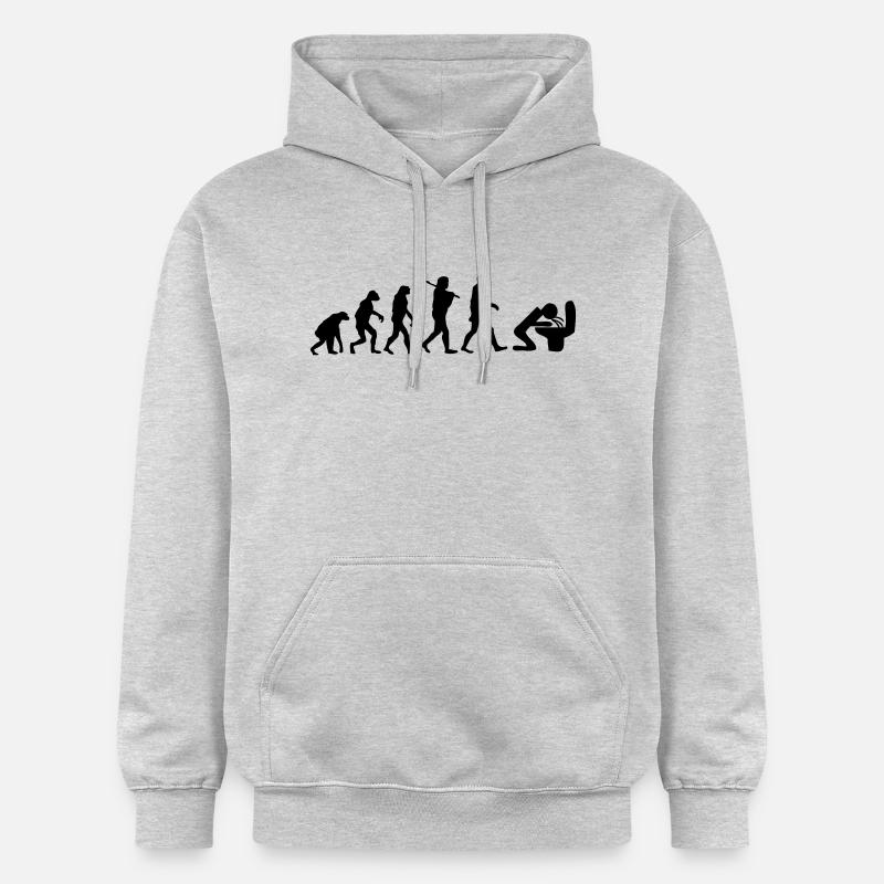 gerber - Sweat à capuche Softstyle® Gildan Unisexe - gris clair chiné