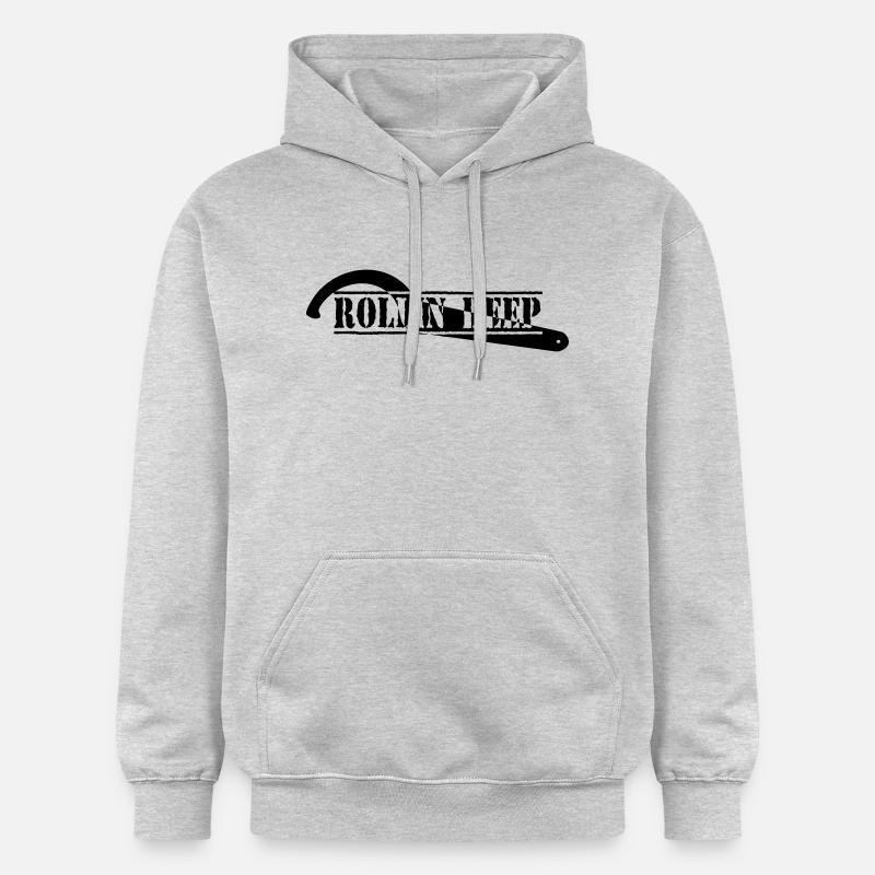 ROLLINDEEP - Gildan Unisex Softstyle® Midweight Hoodie - Hellgrau meliert