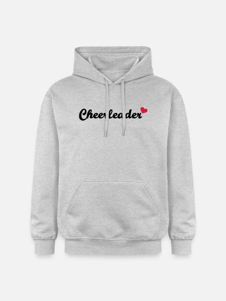 Cheerleader - Sweat à capuche Softstyle® Gildan Unisexe - gris clair chiné